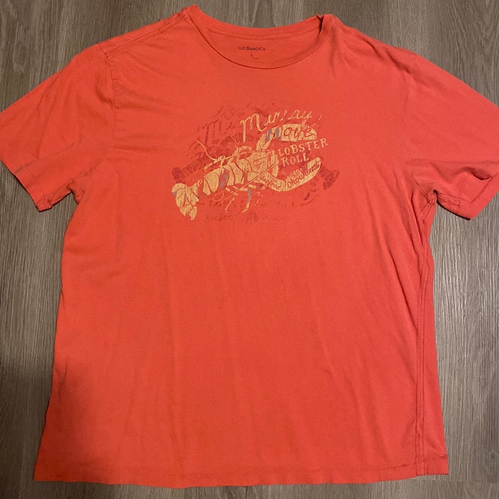 Men’s GH Bass & Co Lobster tee